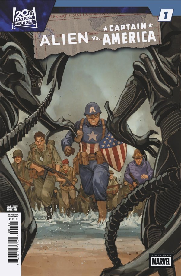 Alien vs. Captain America #1