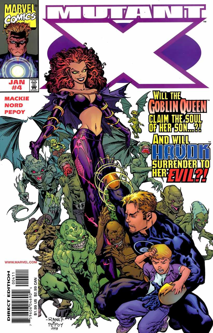 Madelyne Pryor-Summers as Goblin Queen (Earth-1298) - Marvel Comics