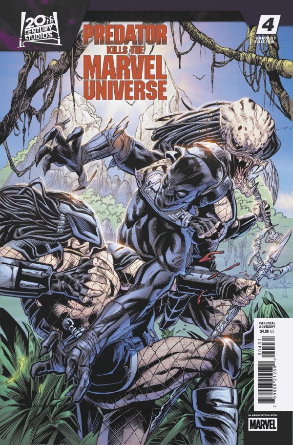Predator Kills the Marvel Universe #4