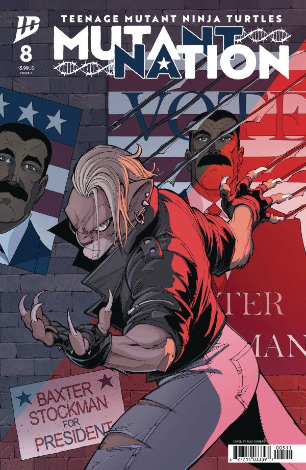 Teenage Mutant Ninja Turtles: Mutant Nation #8
