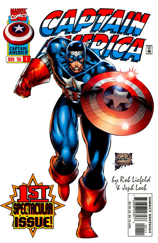 Blue Crab Magnets Captain America Comics #1 Fridge Magnet – Vintage Comic Cover