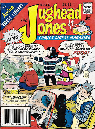 The Jughead Jones Comics Digest Magazine 56 Reviews the-jughead-jones-comics-digest-magazine-56-reviews