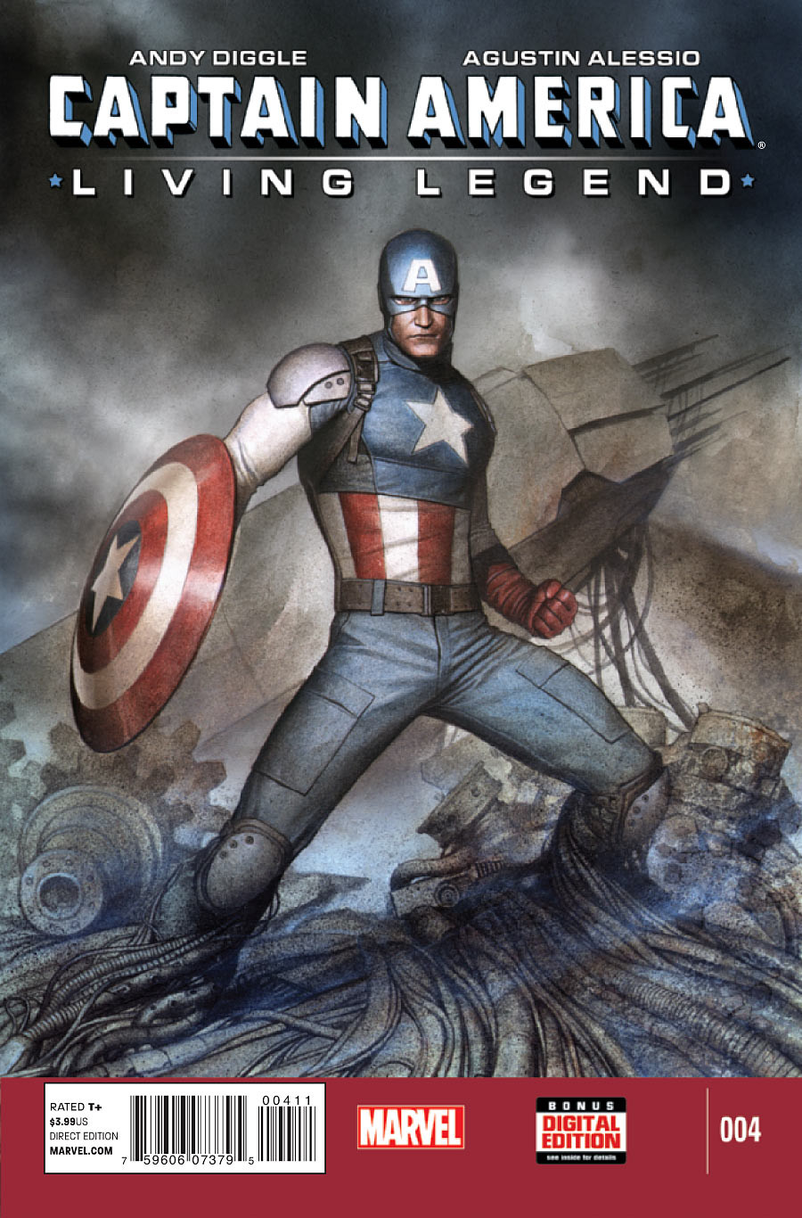 Captain America Living Legend 2 Brereton Variant CGC 9.6 Ultra Rare Marvel 2013 main image 1