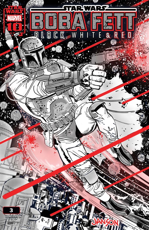 Star Wars: Boba Fett – Black, White & Red #3