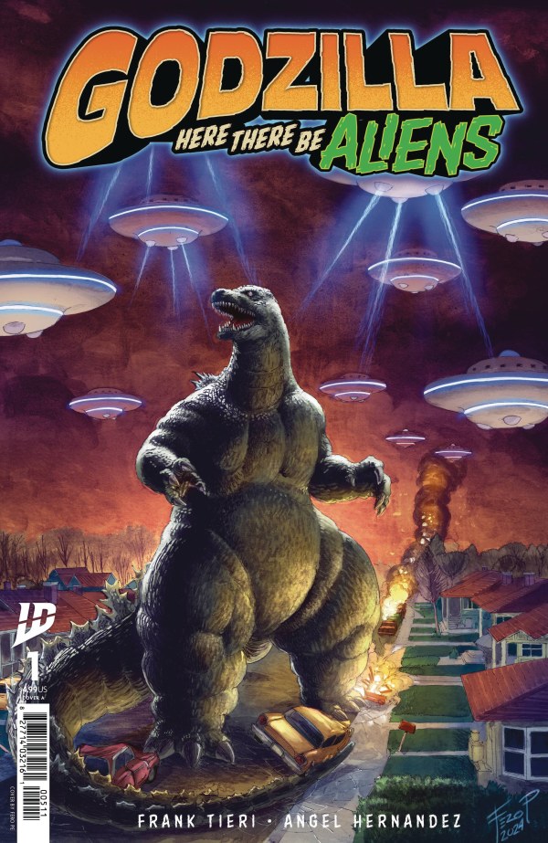 Godzilla: Here There Be Aliens #1