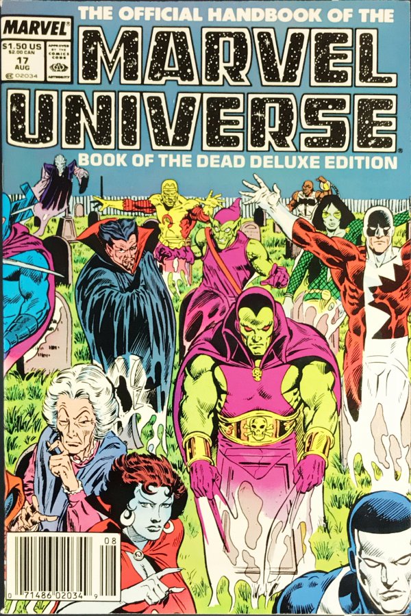 The Official Handbook of the Marvel Universe Deluxe Edition 17