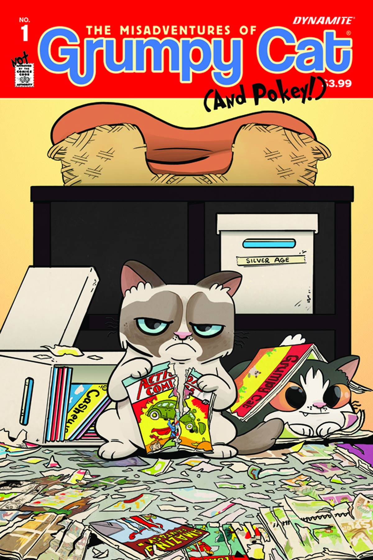 The Misadventures of Grumpy Cat (and Pokey!) #1 Reviews, image size:1200x1800