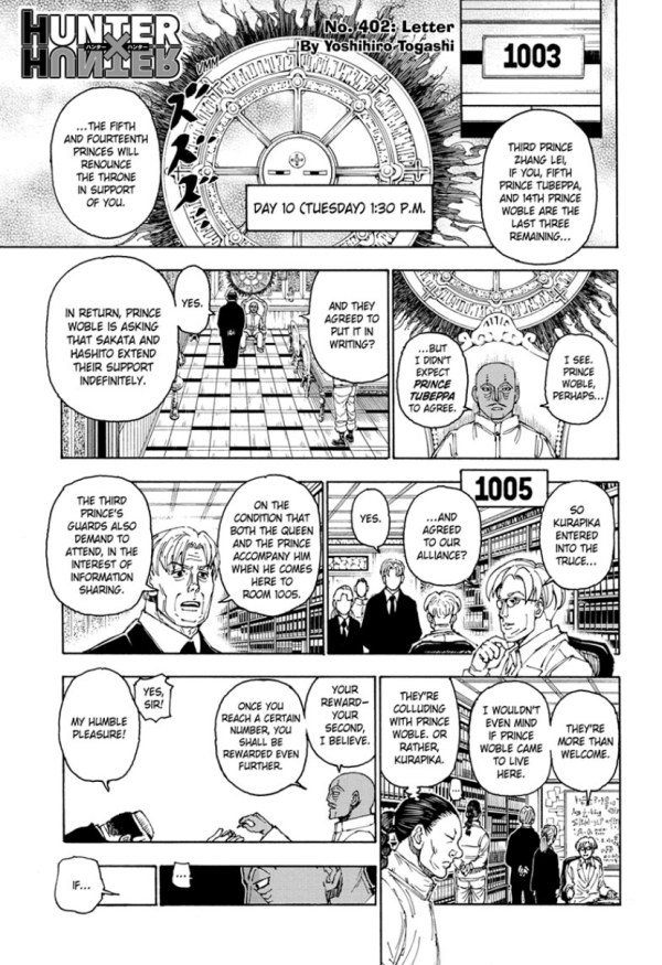 Hunter X Hunter #402 Reviews
