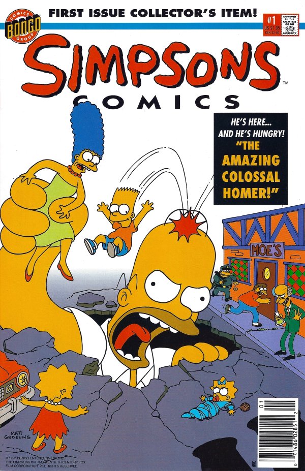 Simpsons Comics #1 Reviews