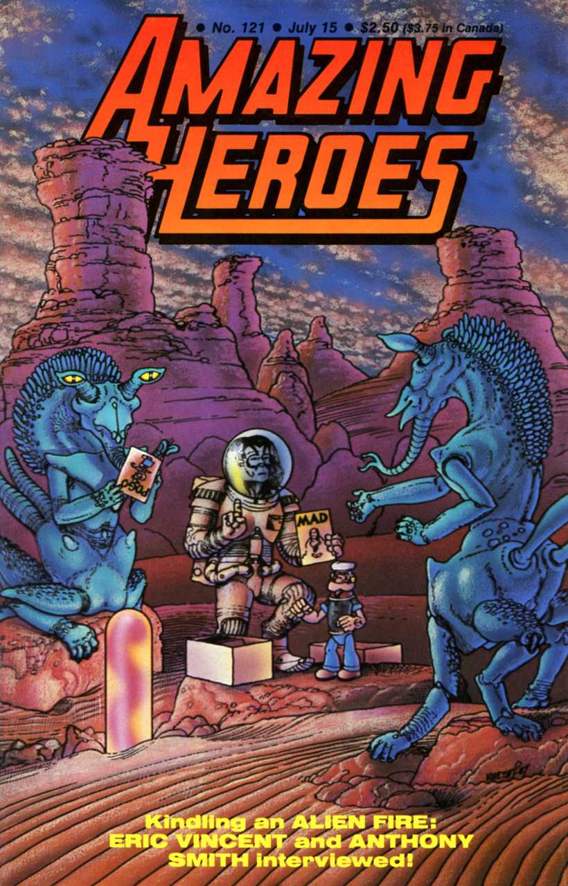 Amazing Heroes #121 Reviews