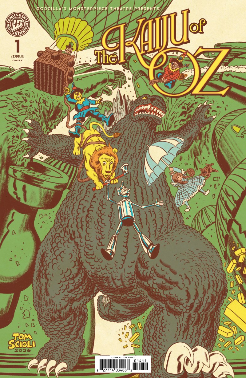 Godzilla's Monsterpiece Theatre Presents: The Kaiju of Oz #1 Preview