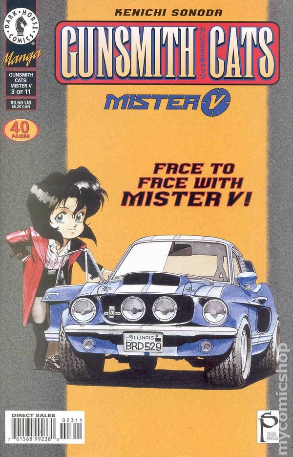 Gunsmith Cats Mister V 3 Reviews