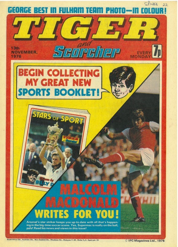 Tiger #November 13th, 1976 Reviews