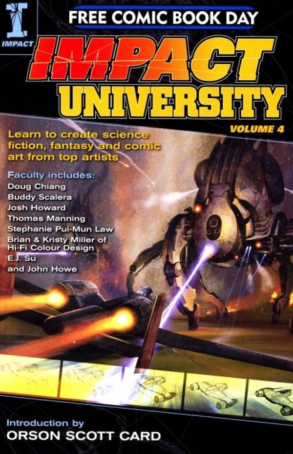 Free Comic Book Day 2008 Impact University 4 Reviews