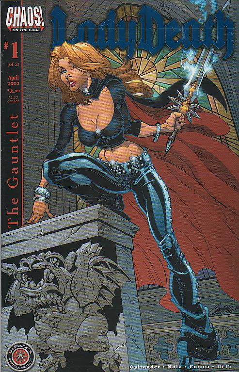 Lady Death レディデス　ジャンボカード Lady Death: The Gauntlet #1 Reviews