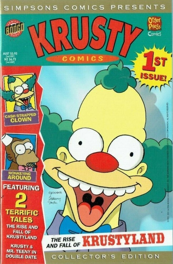 Crust Comic Krusty Comics #1 Reviews