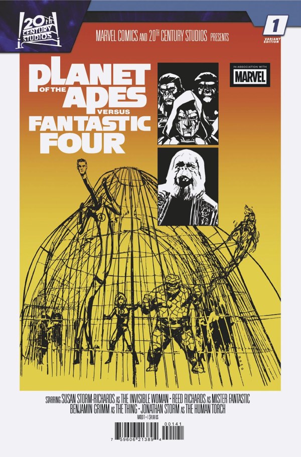 Planet of the Apes vs. Fantastic Four #1