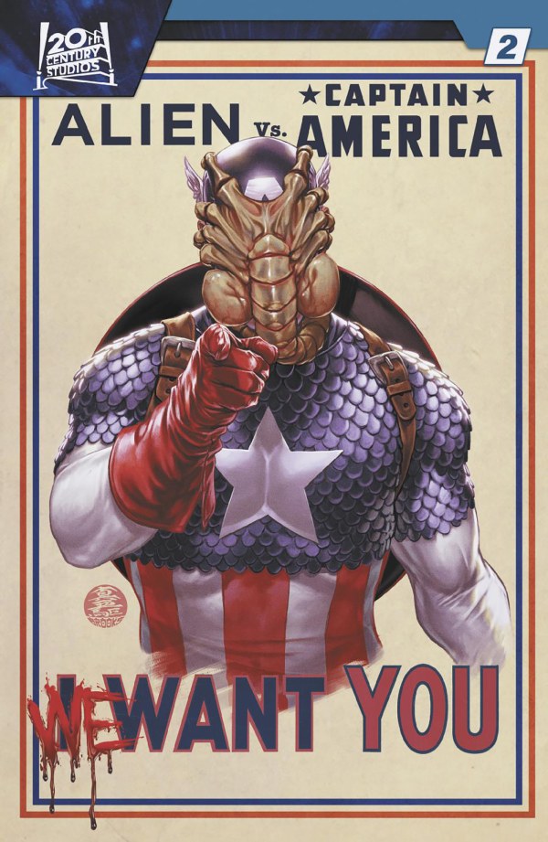 Alien vs. Captain America #2