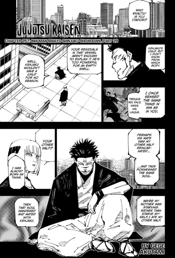 Jujutsu Kaisen Chapter #257 Reviews