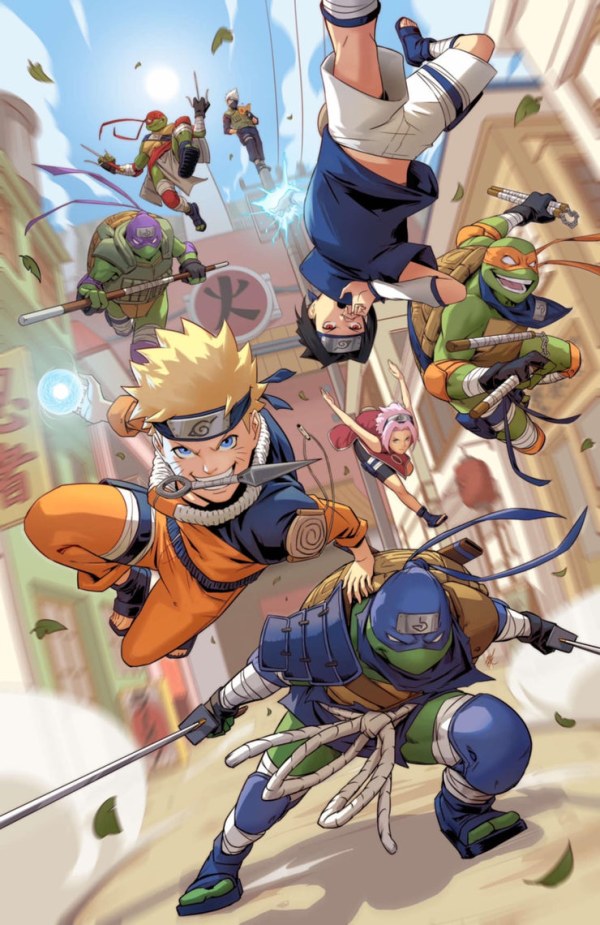 Teenage Mutant Ninja Turtles x Naruto #1 Reviews