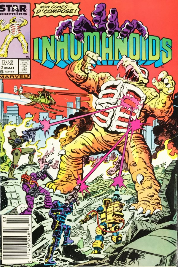 The Inhumanoids #2 Reviews