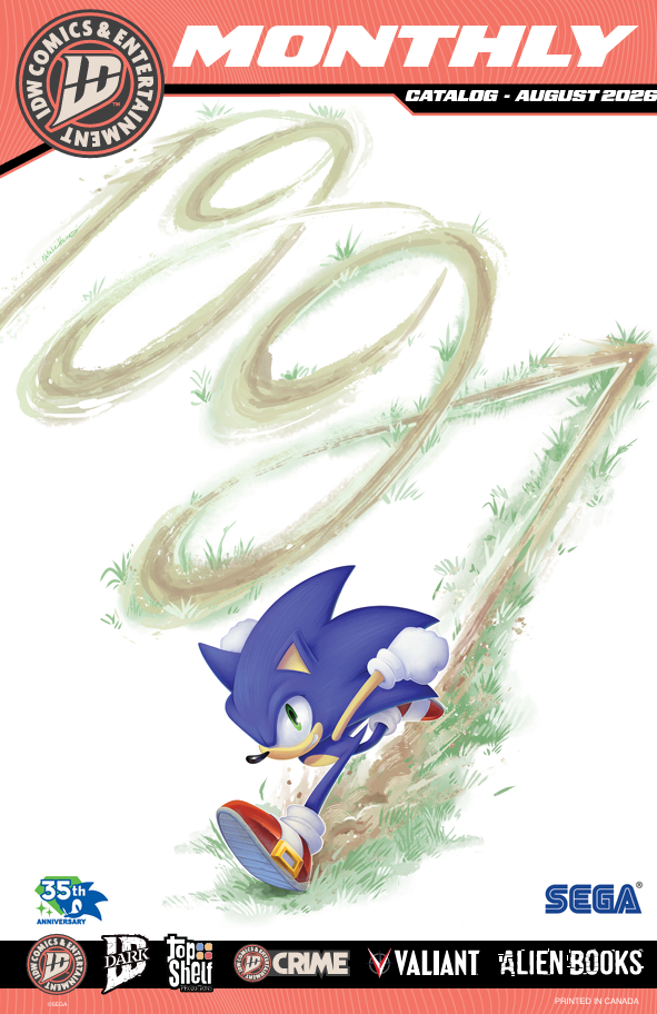 IDW Monthly Title Catalog #2026-08