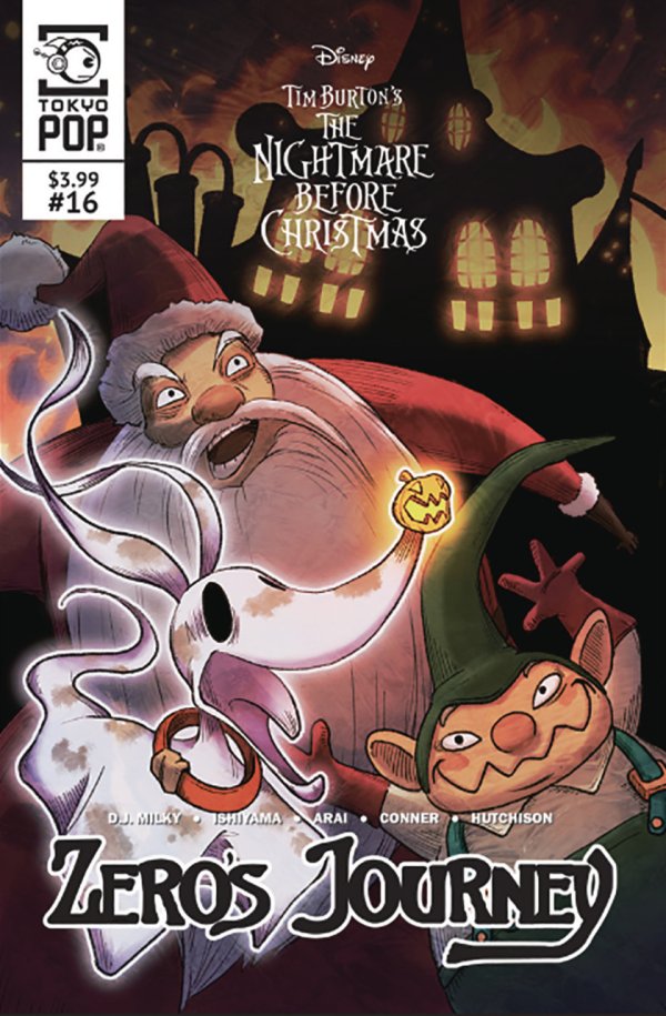 Disney Manga: Tim Burton's The Nightmare Before Christmas - Zero's ...