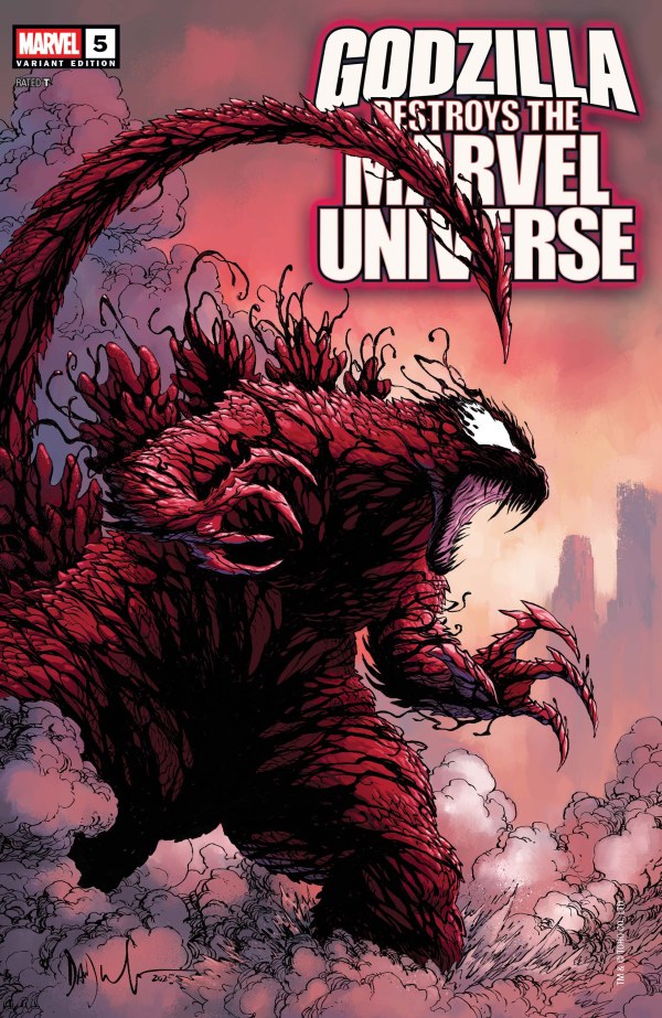 Godzilla Destroys the Marvel Universe #5