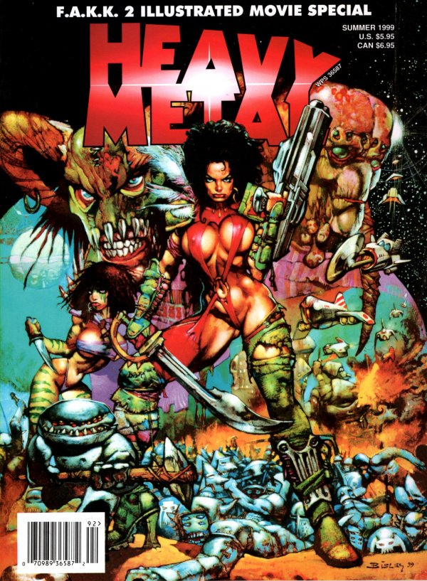 Heavy Metal Special: F.A.K.K. 2 Illustrated Movie Special Reviews