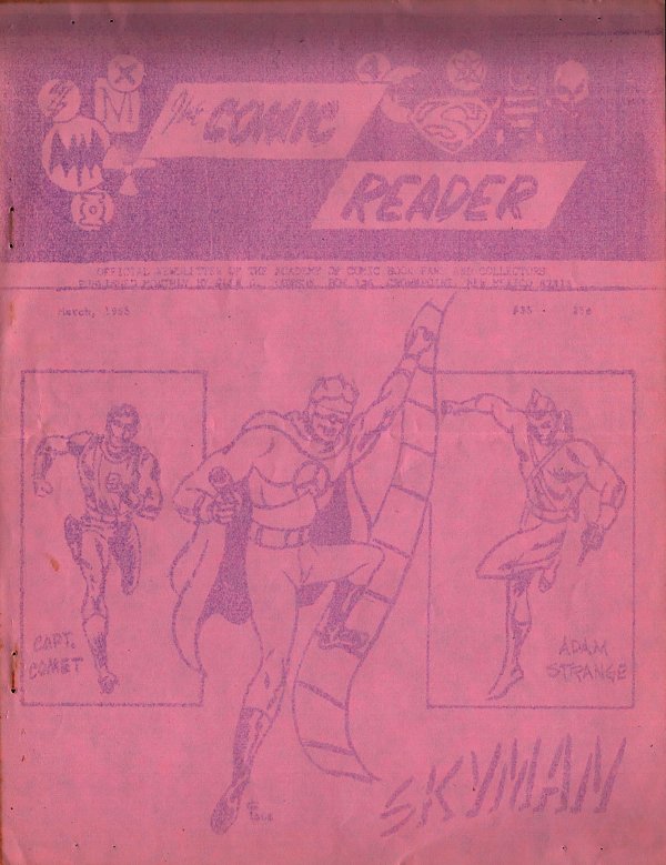 The Comic Reader #35 Reviews