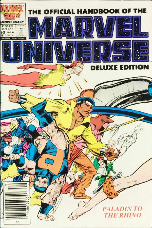The Official Handbook of the Marvel Universe Deluxe Edition 10