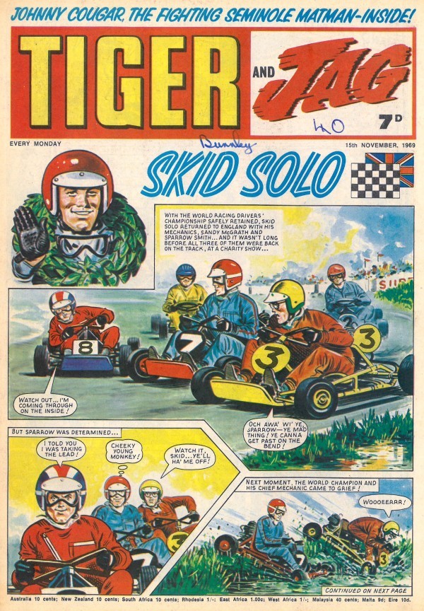 Tiger #November 15th, 1969 Reviews