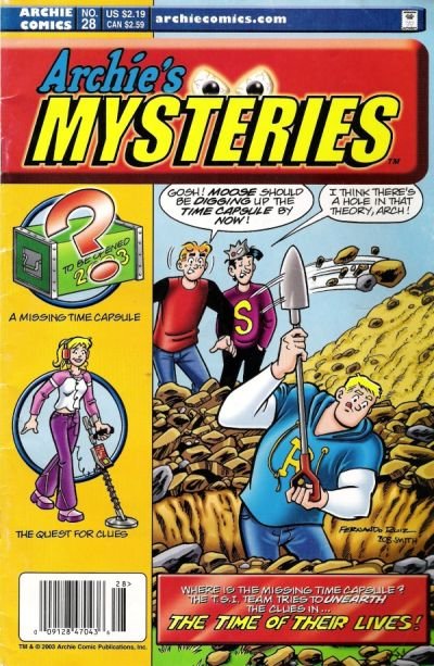 Archie's Mysteries #28 Reviews