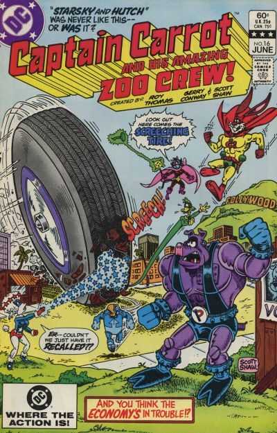 Roger Rabbit as Captain Carrot (Earth-C) - DC Comics