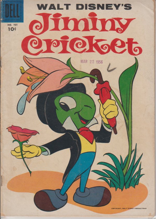Jiminy Cricket (Pinocchio) - Disney Comics
