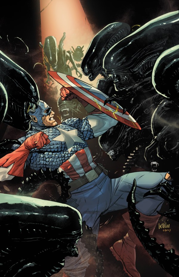 Alien vs. Captain America #1