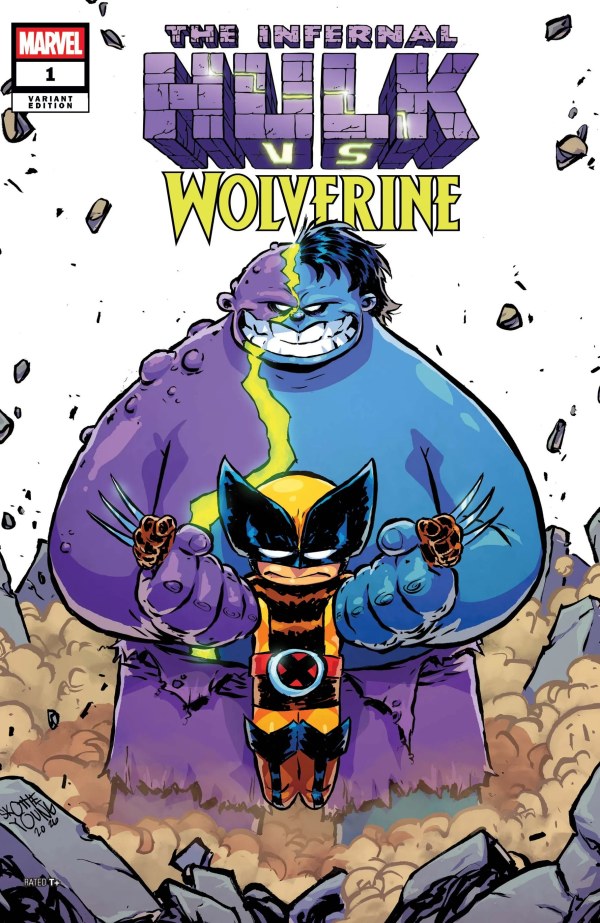 Infernal Hulk vs. Wolverine #1