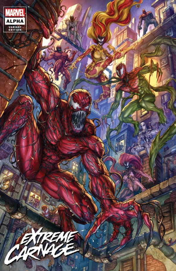 EXTREME CARNAGE ALPHA #1 ALAN QUAH EXCLUSIVE VARIANT CGC 9.8 (INSTOCK) C69 main image 1