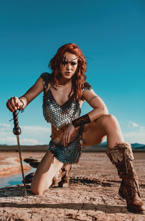 Red Sonja #1 Cover ZT 1:10 Frison Modern Icon Variant Comic Book Red Sonja #1 Cover ZT 1:10 Frison Modern Icon Variant Comic Book