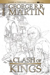 A Game of Thrones: Clash of Kings #11 1:20 Rubi B&w Cover