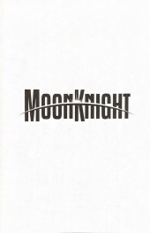 Moon Knight #1 Reader Copy Variant