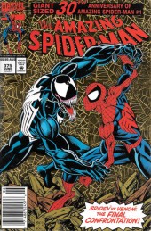 アメコミ Amazing Spider-Man #375 (1993) 9.6 AMAZING SPIDER-MAN #375 Venom cover NEWSSTAND 1993-MARVEL COMICS