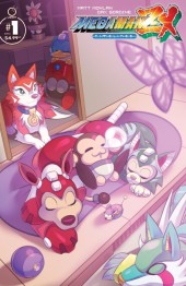 Mega Man ZX: Timelines #1 Preview