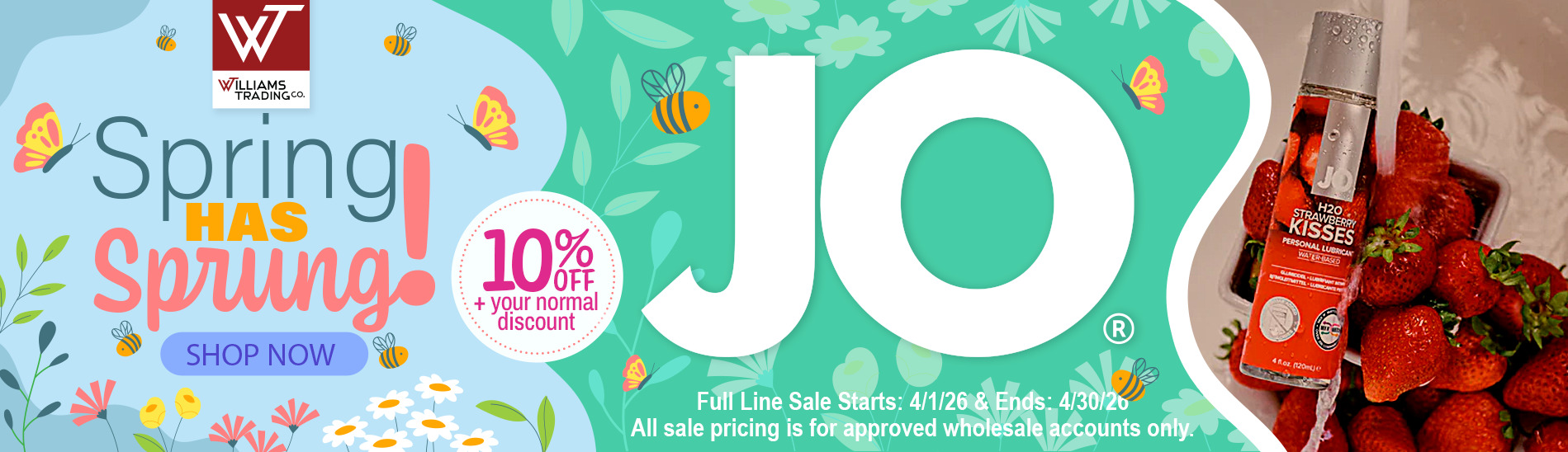 SPRING JO SALE
