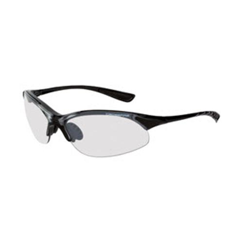 black glasses with white inside