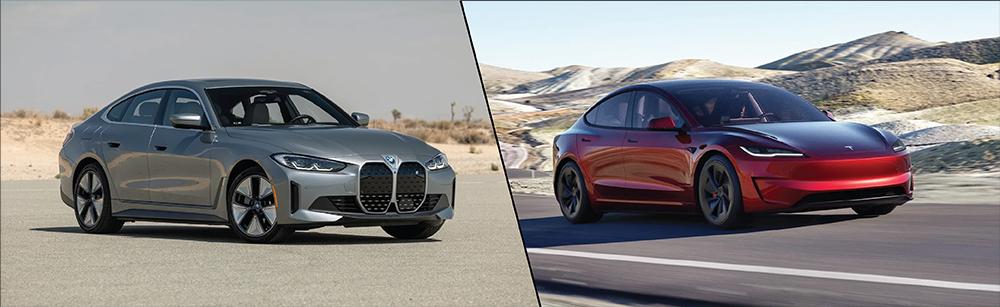 2024 BMW i4 vs 2024 Tesla Model 3