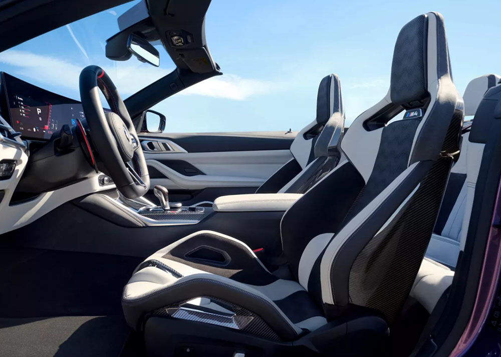 BMW M4 Interior Features