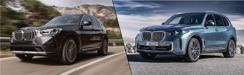 2024 BMW X3 vs 2024 BMW X5