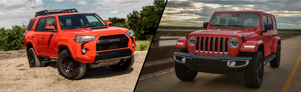 2023 Toyota 4Runner vs 2023 Jeep Wrangler