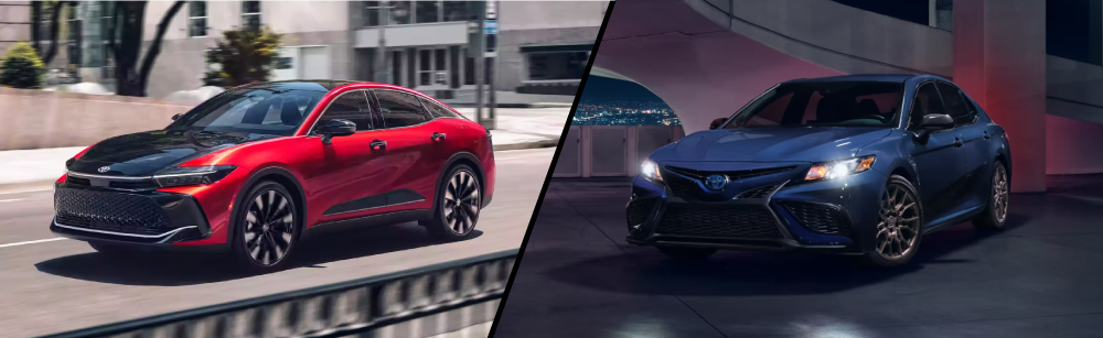 2023 Toyota Crown vs. 2023 Toyota Camry | Compare the Differences